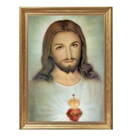 Serce Jezusa - 33 - Obraz religijny