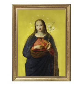 Matka Boża Reska - Sanktuarium w Resku - 01 - bez korony - Obraz religijny