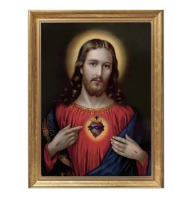 Serce Jezusa - 34 - Obraz religijny